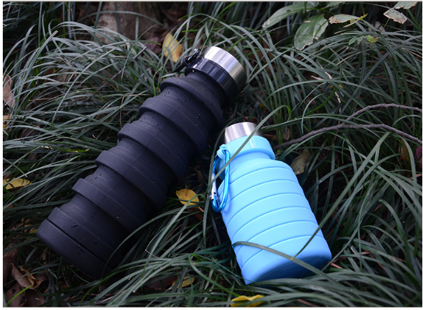 Mountaineering Travel Portable silica gel folding water cup