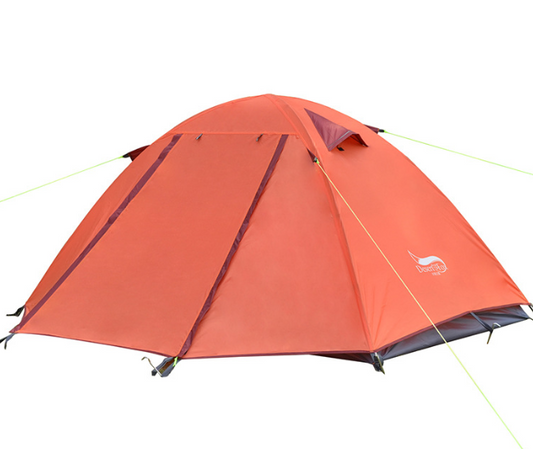 Aluminum pole professional rainproof and windproof camping tent