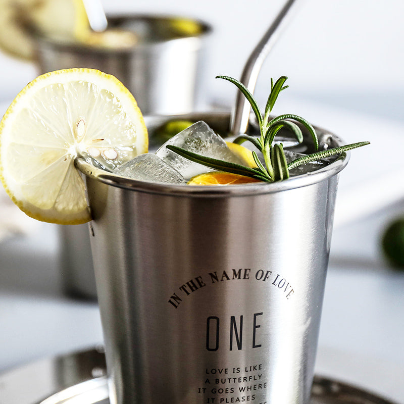 Stainless steel water cup