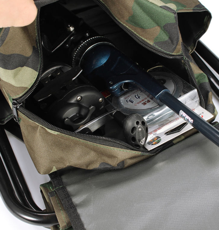 Folding Fishing Stool Hiking Backpack