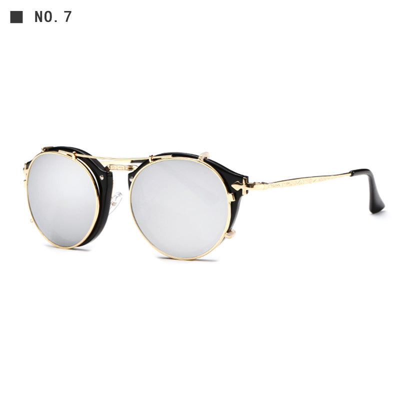 Round ladies outdoor sunglasses