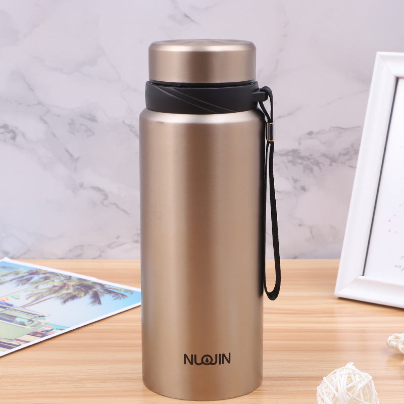 Mountaineering Travel Sports Double-layer Vacuum Insulation Pot