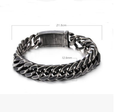 Vintage men's black chain
