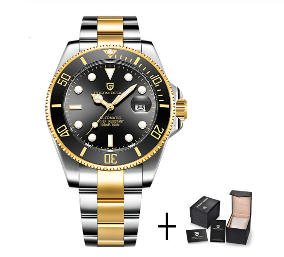 PAGANI Automatic steel watch