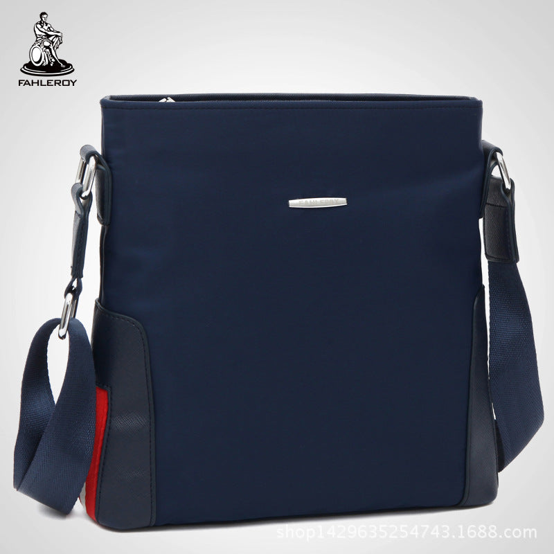 Valeo Single Shoulder Bag Messenger backpack waterproof cloth Satchel Oxford men s Casual