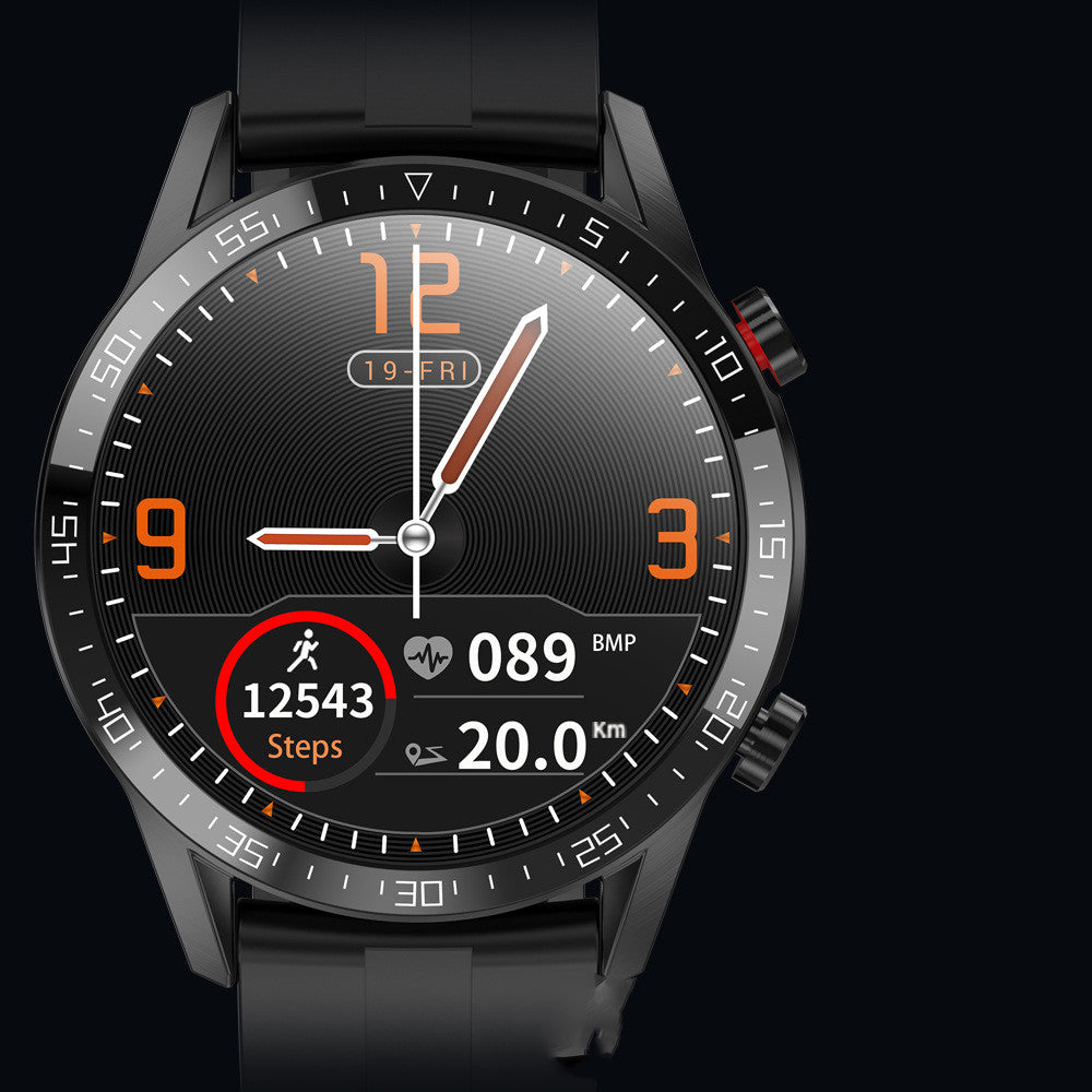 G5 Smart Watch Round Screen Always Bright Dial Multi-Language