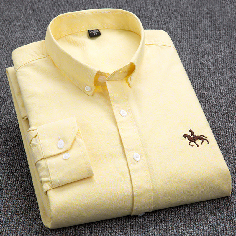 Oxford white shirt long sleeves