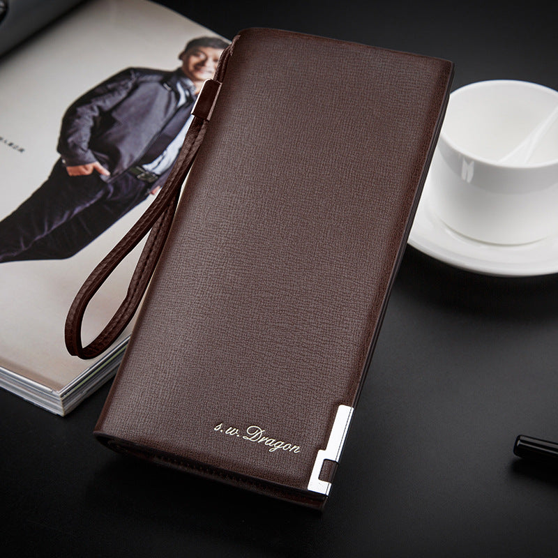 SWDVOGAN new men's wallet long purse multi-functional zipper handbag manufacturer direct sales