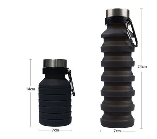 Mountaineering Travel Portable silica gel folding water cup