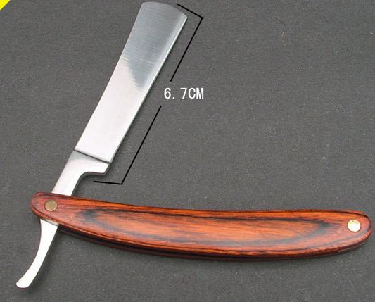 The old razor handle Mumi supply knife razor blade