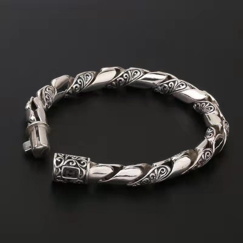 Simple Domineering Bracelet Classic Pin Buckle
