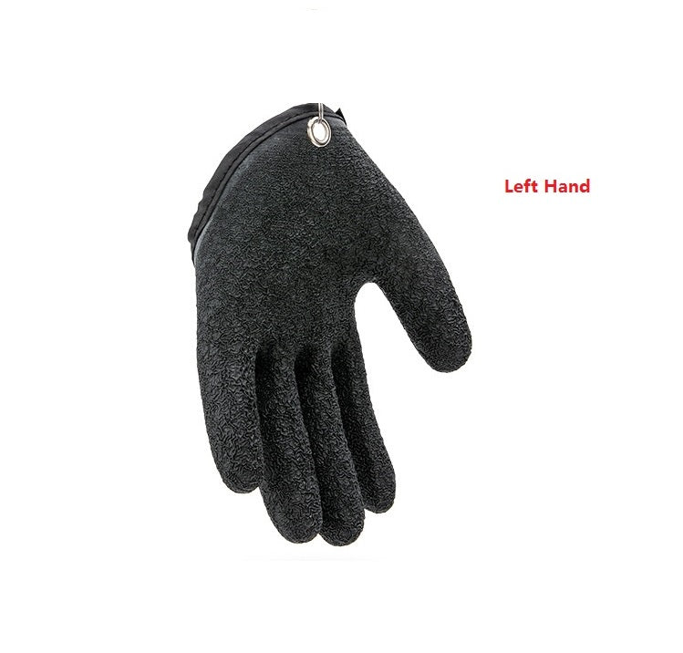 Fishing Catching Gloves with Magnet Release