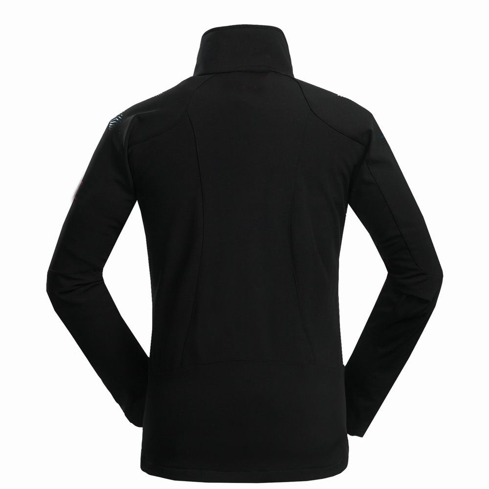 Male Foreign Trade Outdoor Mountaineering Camping Leisure Sports Clothing Complex Soft Shell Jacket Soft Shell Garment Wholesale Price