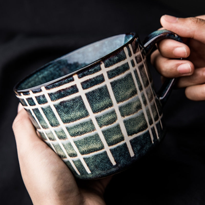 Style Ceramic Coffee Cup Mug Home Drinking Cup