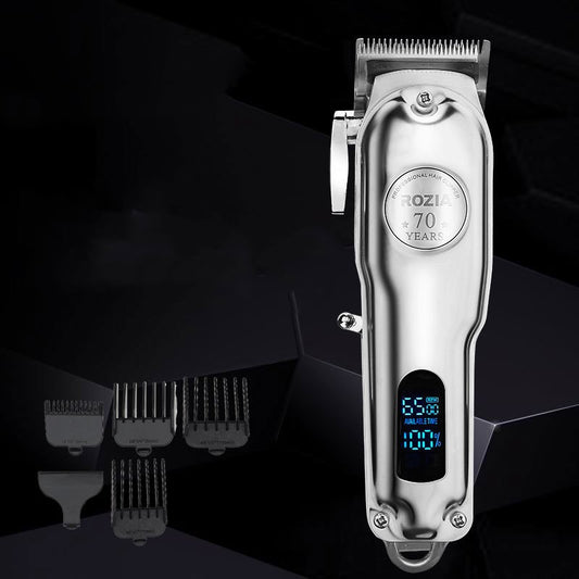 LCD digital display hair clipper retro