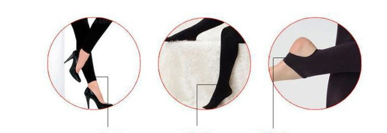 Autumn Korean single brushed Leggings nine all-match ladies tights back foot wholesale pantyhose