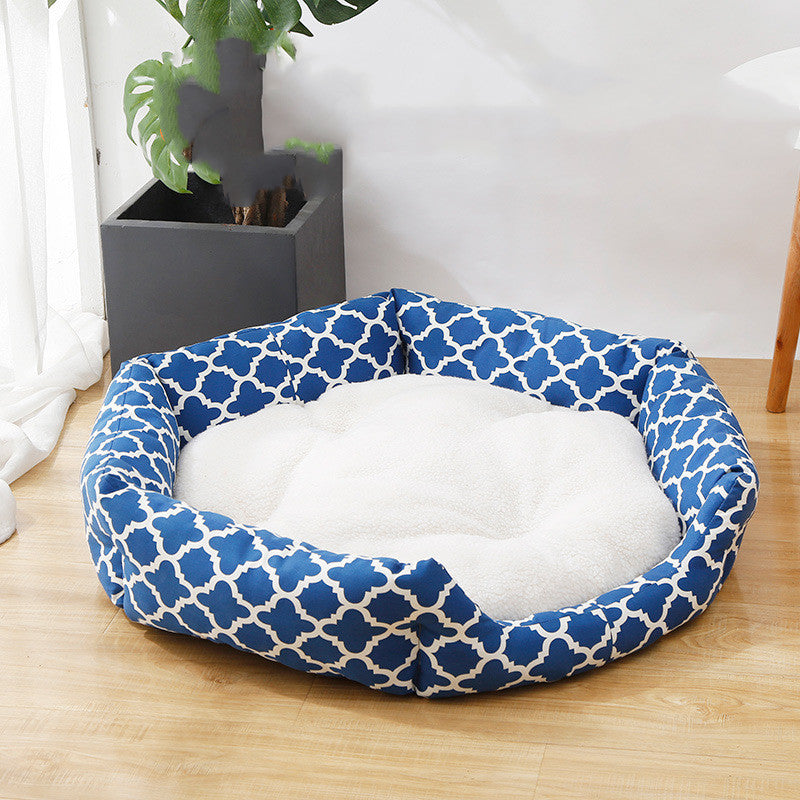 Pet kennel summer pet bed