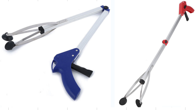 Aluminum Alloy Folding Household Sanitation Garbage Clamp