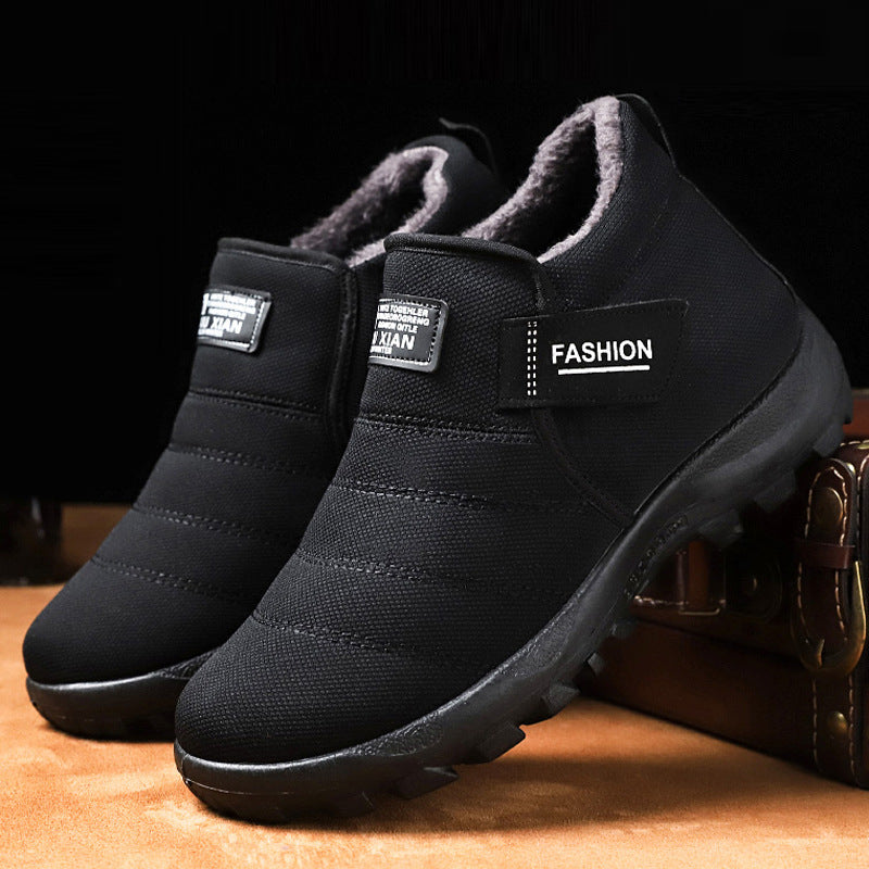 Non-slip soft snow boots