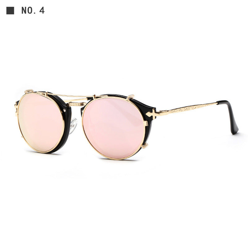 Round ladies outdoor sunglasses