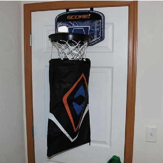 Indoor basketball hoop