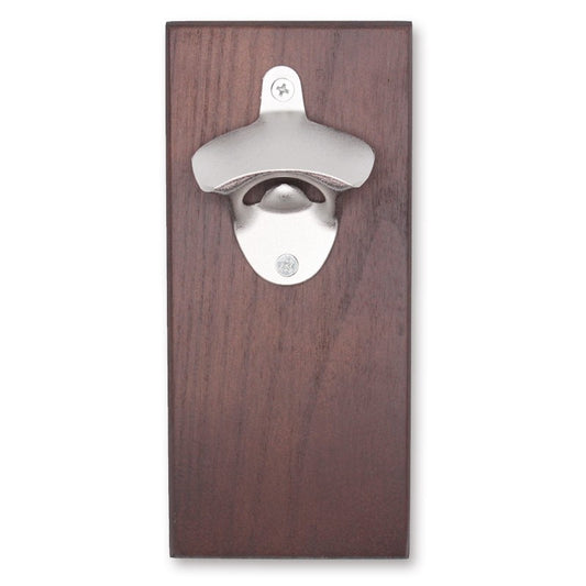 Home Bottle Opener Safe Wooden Magnetic Bar Decorative Beer Cap Wall Mounted