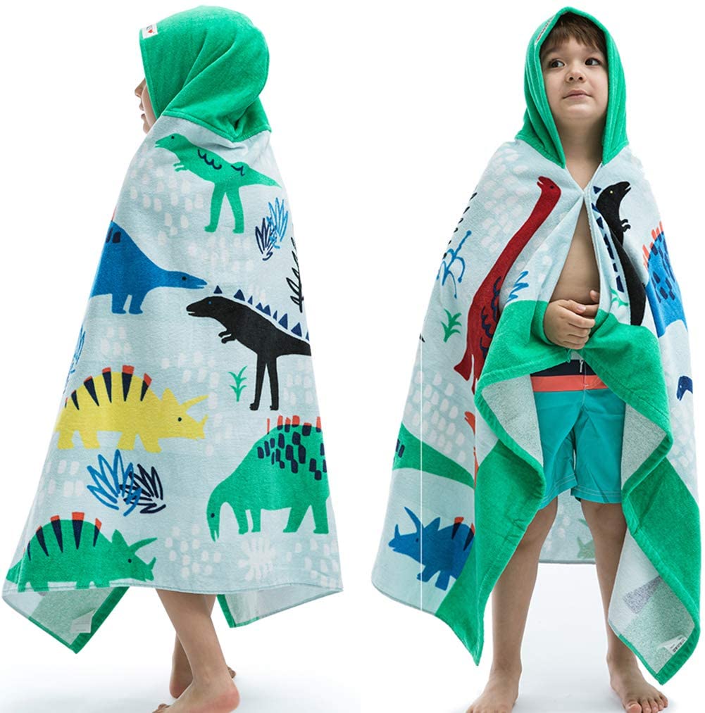 99DIY Custom Beach Bath Towel With Hood For Kids Toddlers Boys Girls Super Soft Absorbent Cotton For Bath Pool Beach Swim Coverups Bathrobe Made In China