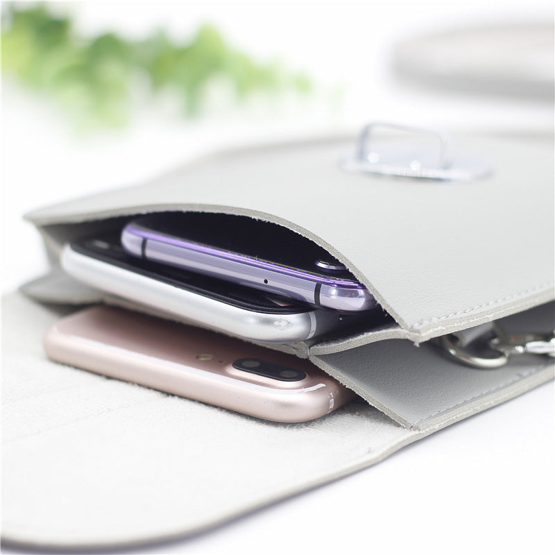 Touch screen mobile phone coin purse