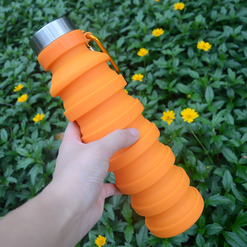 Mountaineering Travel Portable silica gel folding water cup