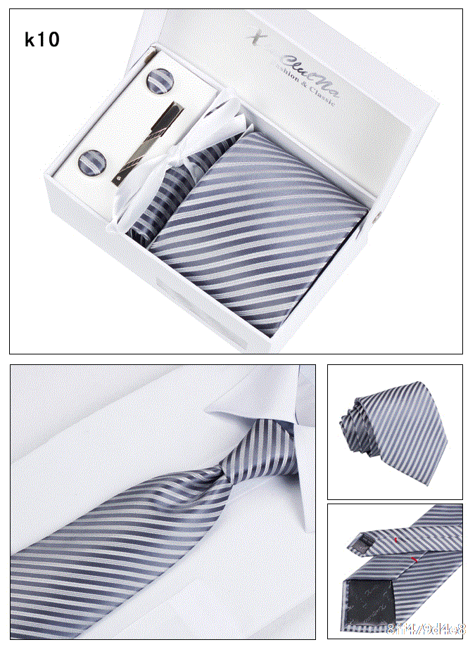 Six-piece men's formal tie