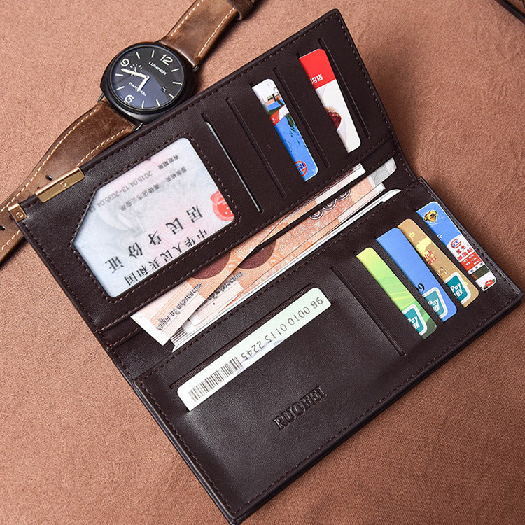 A high grade gold and sand purse for men's long wallet, purse, sands, commercial leisure leather goods wholesale