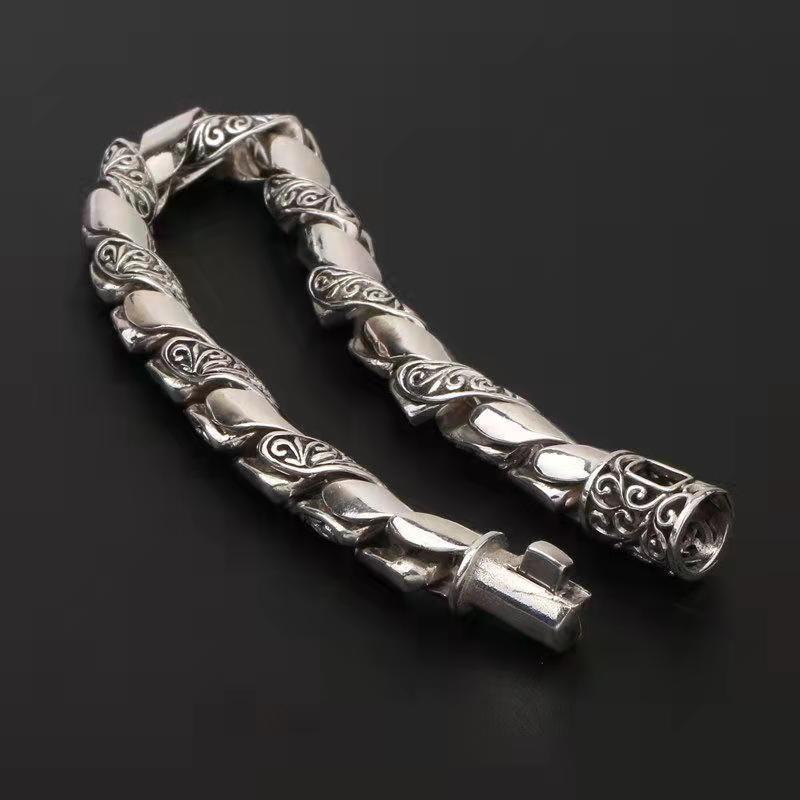 Simple Domineering Bracelet Classic Pin Buckle