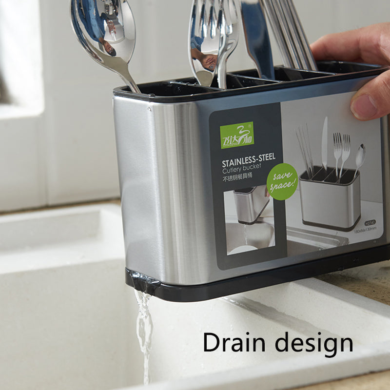 Stainless Steel Tableware Bucket