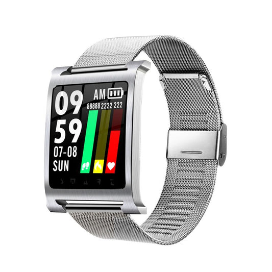 Heart Rate Pressure Blood Oxygen Monitoring Sports Male Waterproof Bluetooth Smart Watch