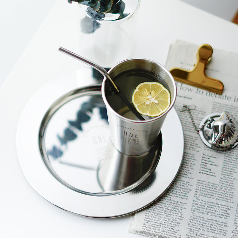 Stainless steel water cup