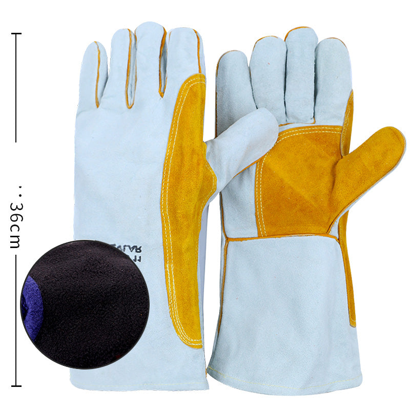 Welder cowhide gloves