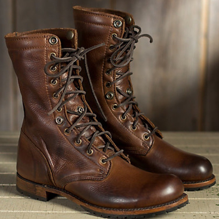 European and American fashion men's boots shoes hot sale motorcycle boots knight boots