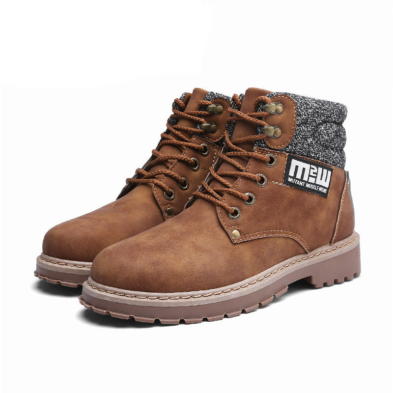 2021 new winter boots for men shoes boots Martin British high shoes fashion classic tooling shoes wholesale