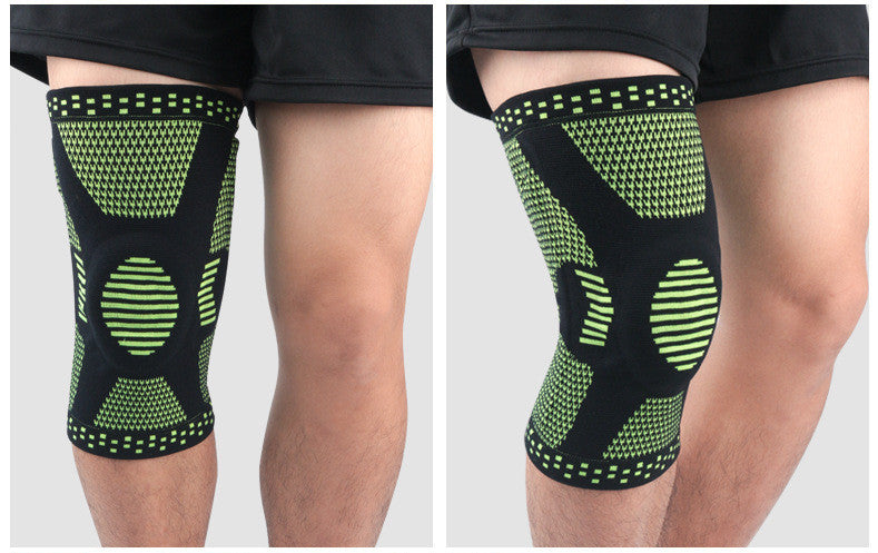 Support Pressurized Silicone Crash Sports Knee Pads