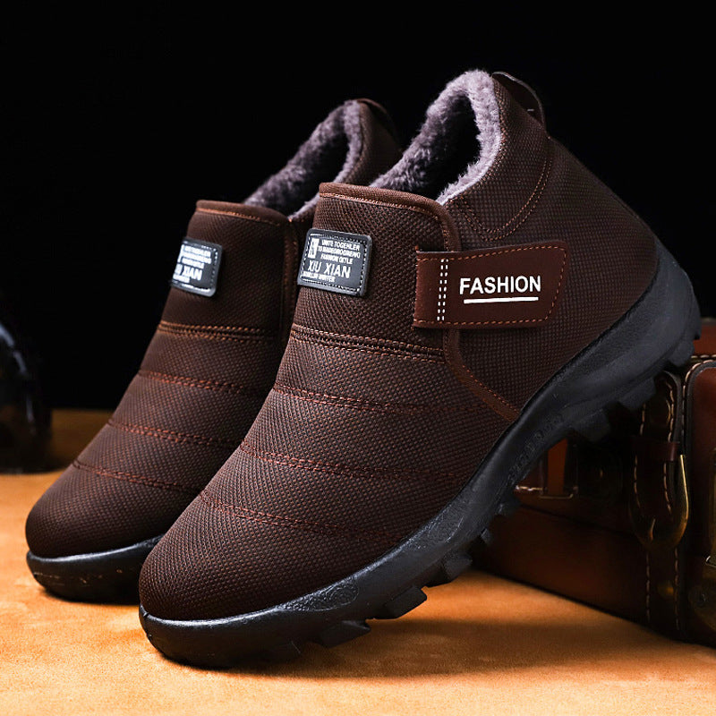 Non-slip soft snow boots