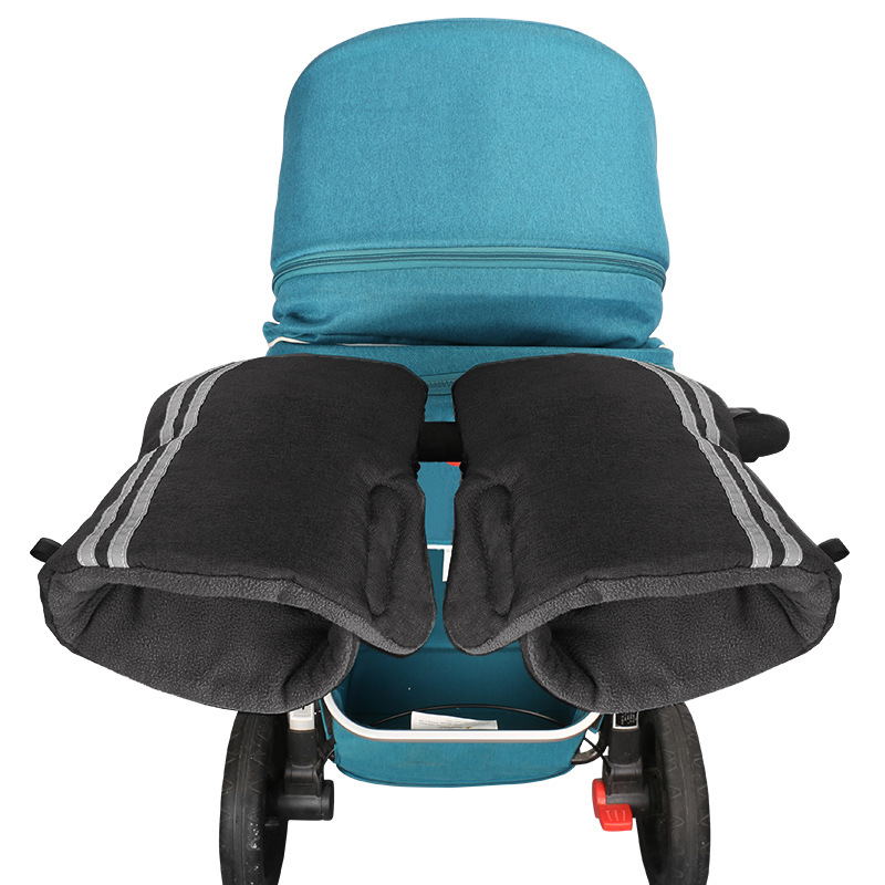 Baby stroller warm gloves in winter