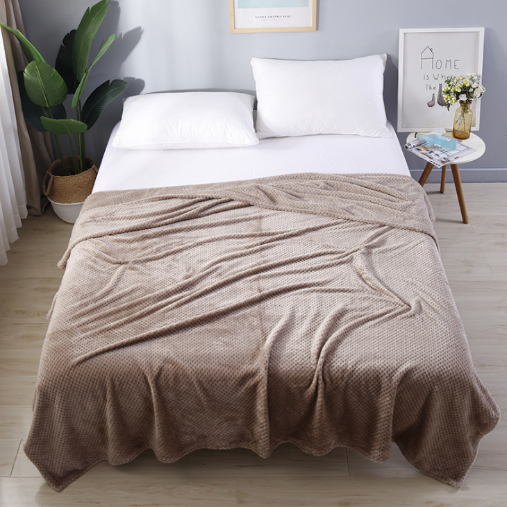 Beibeirong Mesh Pineapple Sofa Leisure Blanket