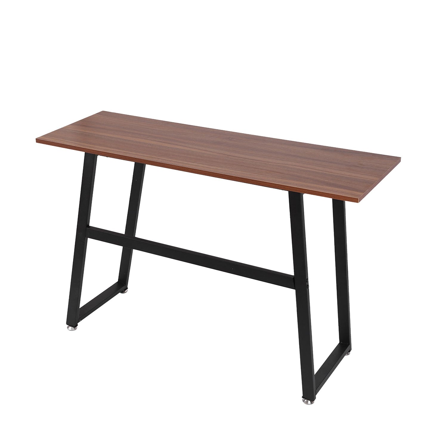 Modern Computer Desk Wood And Metal Writing Desk Home Office Study Table