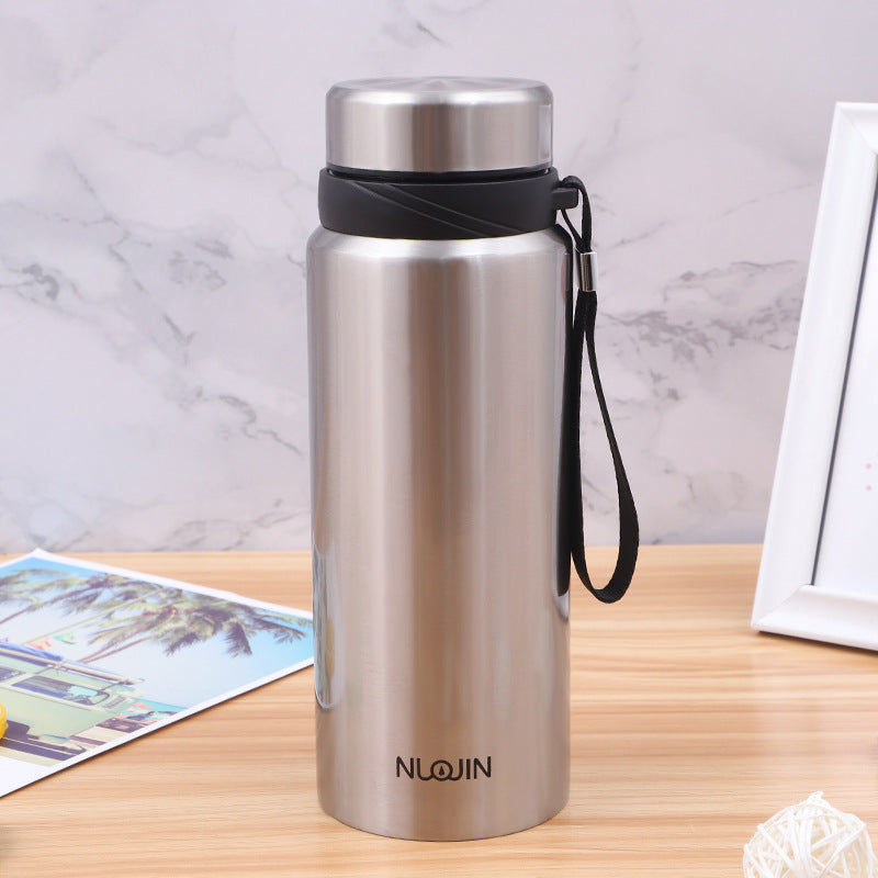 Mountaineering Travel Sports Double-layer Vacuum Insulation Pot