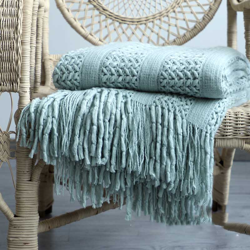 Bed And Breakfast Decoration Blanket Bed End Blanket