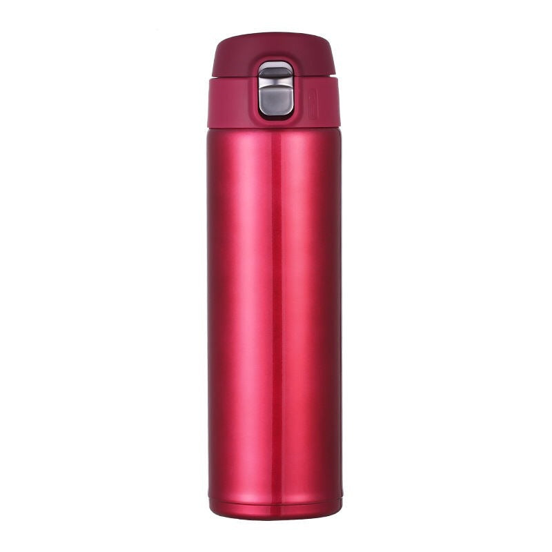 Portable Thermos Mug Coffee Cup With Lid Thermocup Seal Stainless Steel