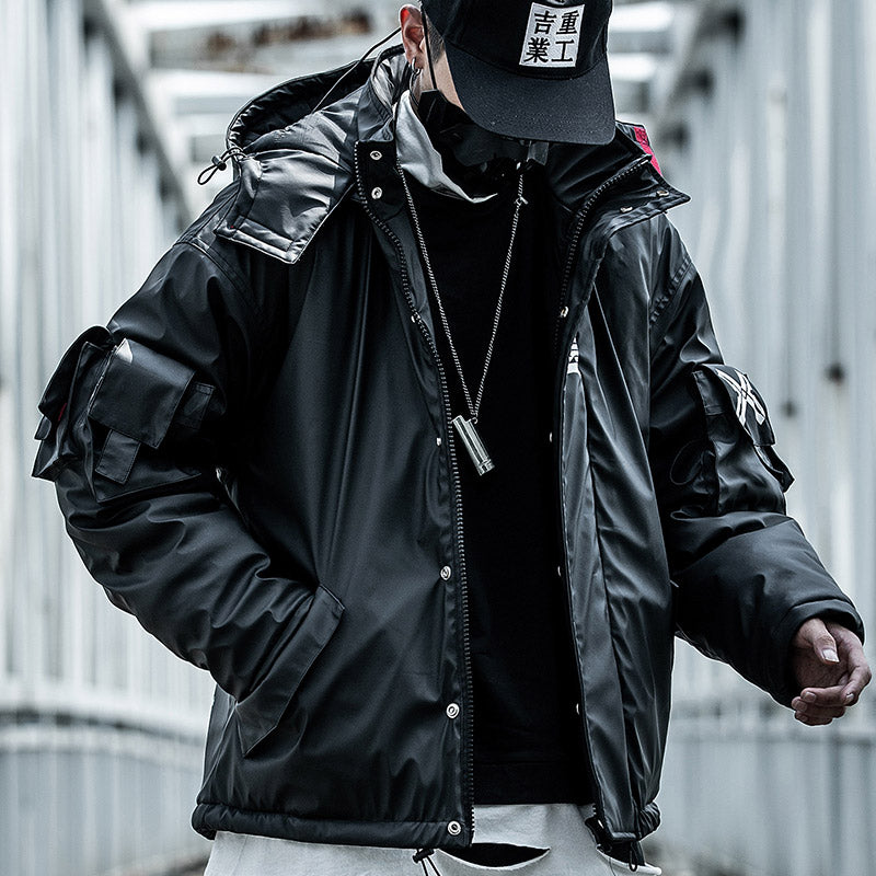Winter Jacket Mens Hooded Coats