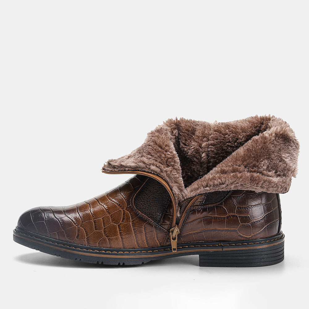 Retro Plush men's Boots
