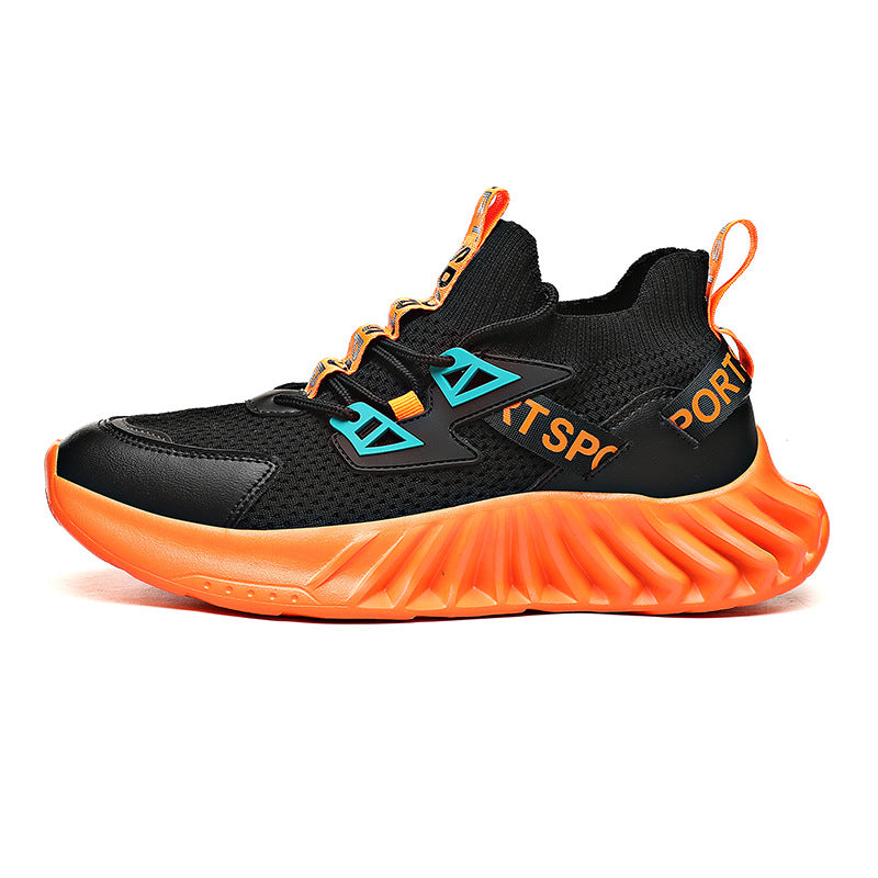 Men's Running Shoes Lightweight Non Slip Sneakers Breathable