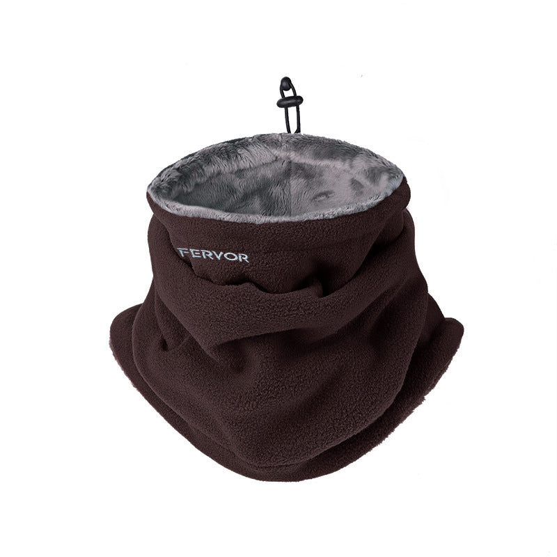 Thick Fleece Scarf To Keep Warm And Windproof